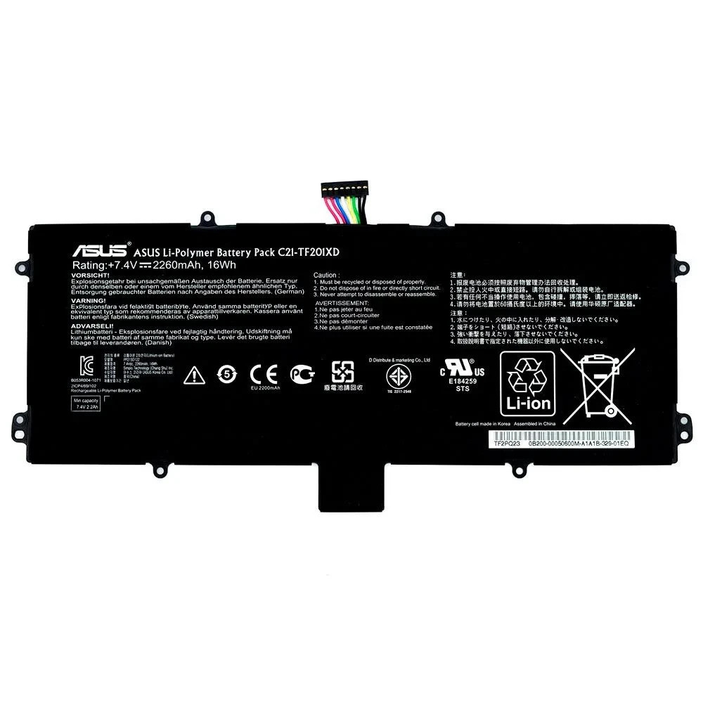 Акумуляторна батарея C21-TF201D, C21-TF201XD для планшета Asus TF201, TF300T Eee Pad Transformer