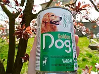 Вологий корм для собак Golden Dog 415гр з оленіною