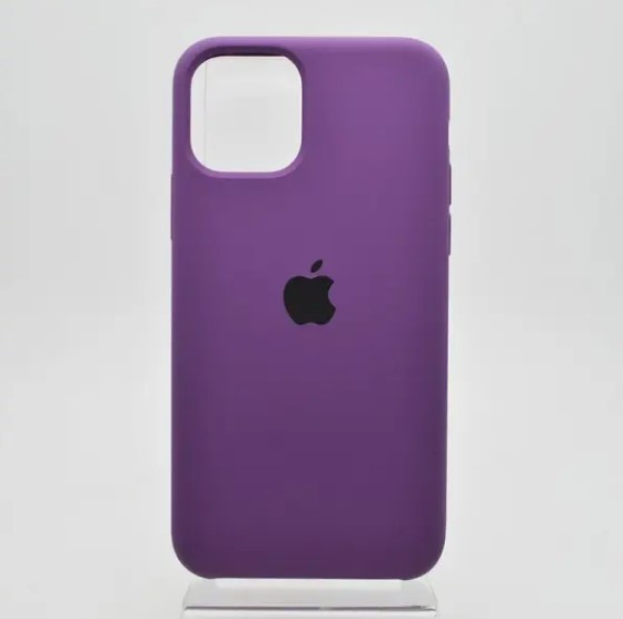 Чохол накладка Silicon Case для iPhone 11 Pro Bright Violet, фото 1