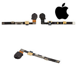 Шлейф для iPad Mini 2 Retina, iPad Mini 3 Retina, конектора навушників, чорний, оригінал