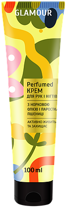 Крем для рук МОЙ КАПРИЗ Glamour з норковим жиром і паростками пшениці 100мл, фото 1