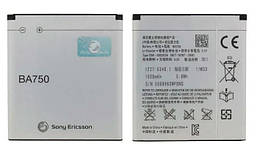 Акумуляторна батарея BA750 для мобільного телефону SONY Ericsson LT15i, LT18i, X12