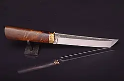 Бойовий ніж N690 з ручкою з G10 Танто Сакура