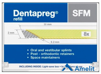 Шинуюча стрічка DENTAPREG SPLINT ( ADM DENTAPREG), ширина 2 мм, 1 шт.