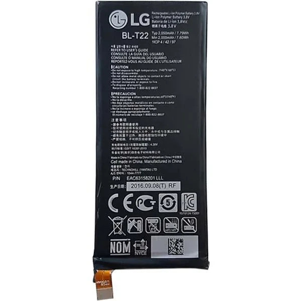 Акумуляторна батарея BL-T22 для телефону LG H650, H650E, H650K, F620, F620L, F620K, F620S Zero Class