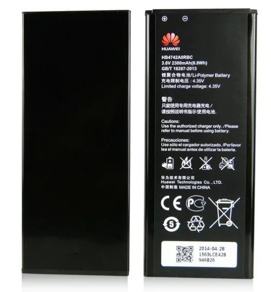 Акумуляторна батарея HB4742A0RBC для мобільного телефону Huawei Ascend G730-U10, Honor 3C H30-U10