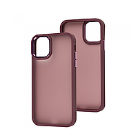 Чохол Metal Bezel для iPhone 12 Pro Max Fuchsia