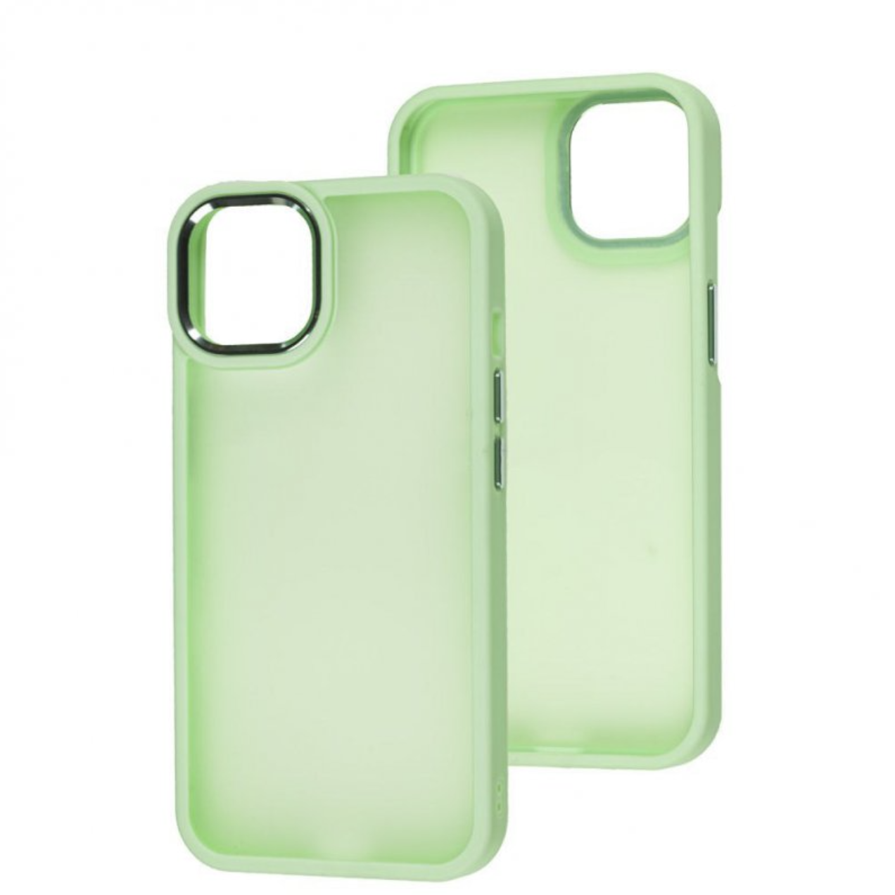 Чохол Metal Bezel для iPhone 13 Pro Max Light Green
