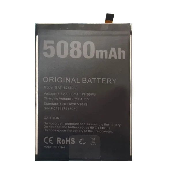 Акумуляторна батарея BAT18755080 для мобільного телефону Doogee Y7 Plus