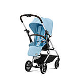 Прогулянкова коляска Cybex Eezy S Twins + 2 SLV з поворотним сидінням Beach Blue, фото 3