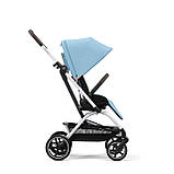 Прогулянкова коляска Cybex Eezy S Twins + 2 SLV з поворотним сидінням Beach Blue, фото 4