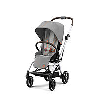 Прогулянкова коляска Cybex Eezy S Twins + 2 SLV з поворотним сидінням Lava Grey