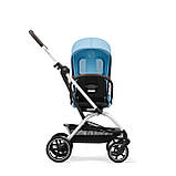 Прогулянкова коляска Cybex Eezy S Twins + 2 SLV з поворотним сидінням Lava Grey, фото 5