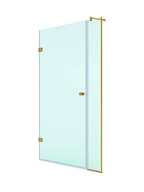 D7-10 Повний комплект фурнітури для дверей в душову нішу, колір золото