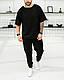 Чоловічий літній спортивний костюм футболка і штани оверсайз, фото 2