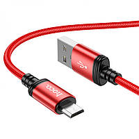 Кабель для зарядки Hoco X89 Wind USB на Micro-USB 1 m 2.4A Red