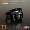 Налобний світлодіодний ліхтарик VIDEX (VLF-H025C 310Lm 5000K), фото 5