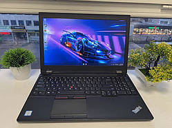 Ноутбук Lenovo Thinkpad P50 15.6" FHD ~ -16/256 SSD i7 ~ Nvidia M1000M 2 GB  Б/В