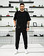 Чоловічий літній спортивний костюм футболка і штани оверсайз, фото 2