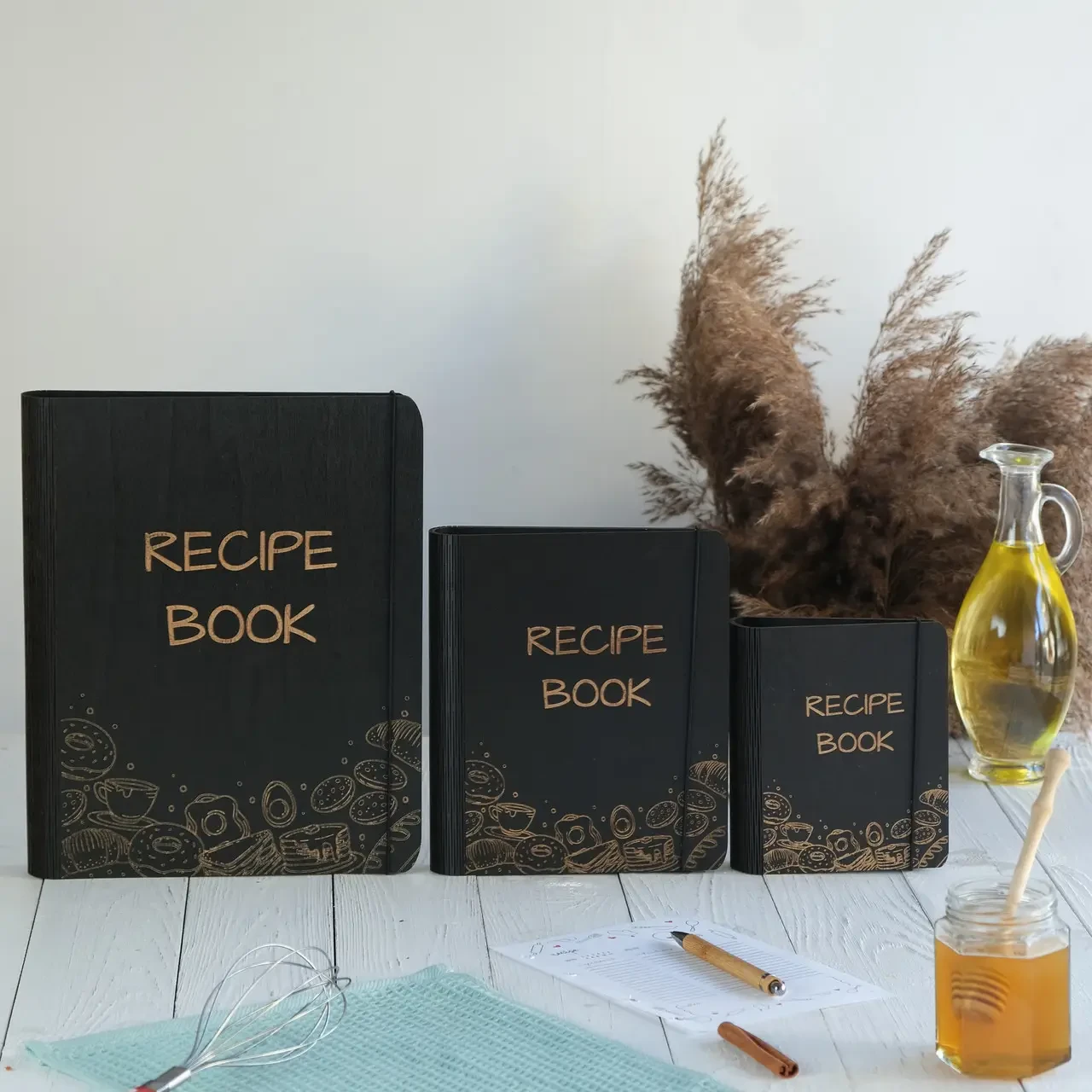 Книга для записів кулінарних рецептів "Recipe book" А4 31х23см