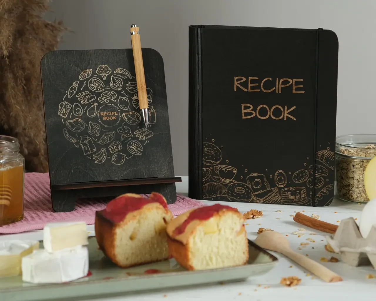 Книга для записів кулінарних рецептів "Recipe book" А5 22,5х17см