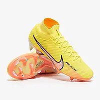 Футбольные бутсы профессиональные Nike Zoom Mercurial Superfly 9 Elite SG-Pro Anti-Clog Traction