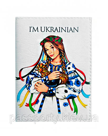 Обкладинка на закордонний паспорт IM UKRAINIAN, фото 1