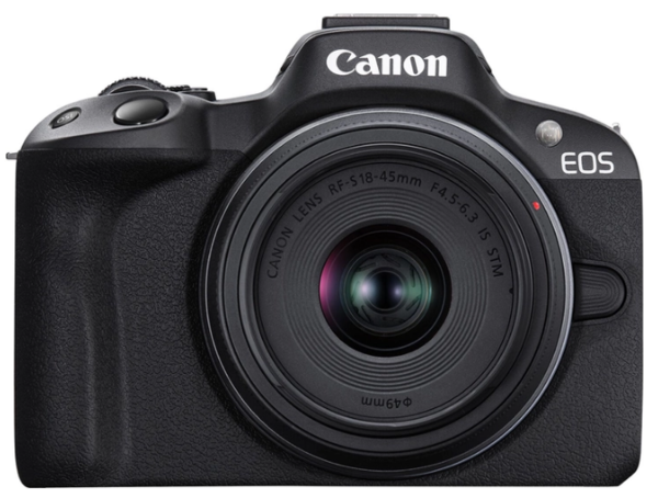 Цифрова фотокамера Canon EOS R50 RF-S 18-45 IS STM, фото 1