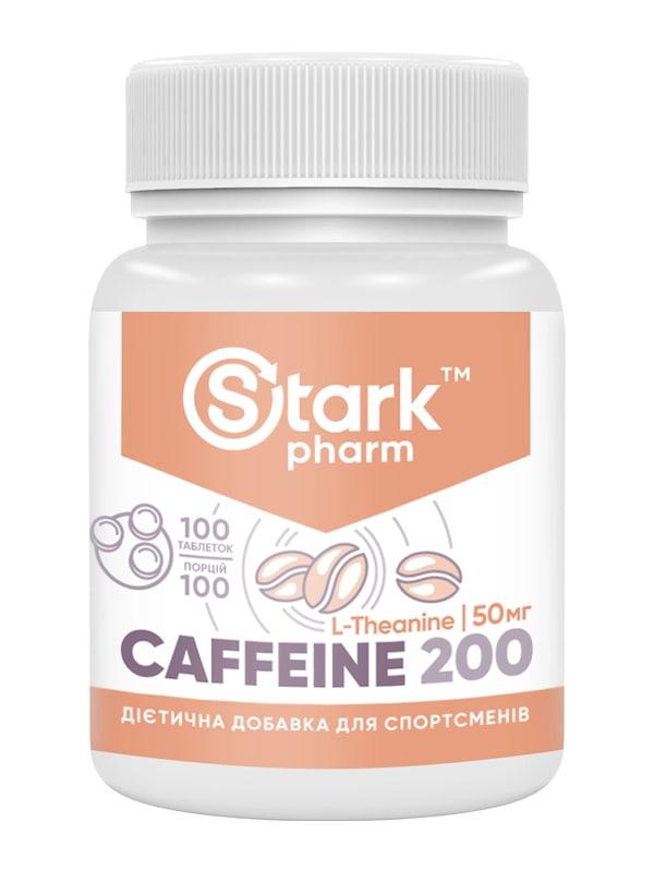 Кофеїн Caffeine 200 mg - 100 caps