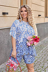 Костюм із шортами жіночий БАТАЛ