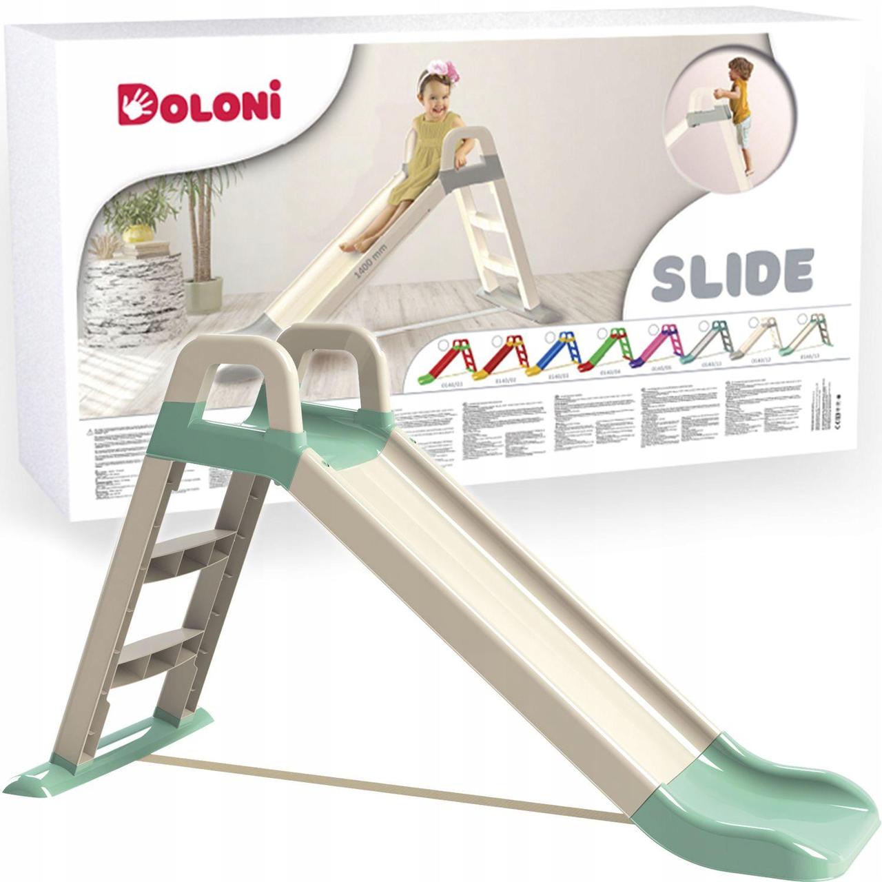 Гірка для катання дітей,навантаження 25-30 КГ DOLONI 140 см артикул 0140/13