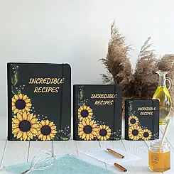 Книга для записів кулінарних рецептів "Incredible recipes" А6 16,5х13см