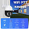 IP-камера зовнішня бездротова, 1080P, PTZ, Wi-Fi, 4-кратний зум, фото 3