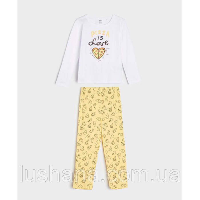 Дитяча трикотажна піжама Sinsay на дівчинку р.110, фото 1
