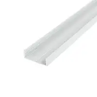 Профиль для LED ленты алюминиевый ЛП-7 анодированный белый + матовый рассеиватель (2 м)