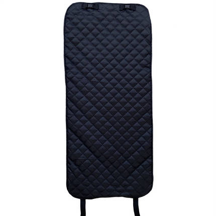 Додаткова накидка на спинку заднього сидіння автомобіля світло-сіра, фото 2