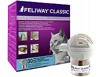 Набор Feliway REFILL + DIFFUSER 48ml Cat ОРИГИНАЛ! феромоны для ухода, от клещей, от блох, от вшей, от запаха