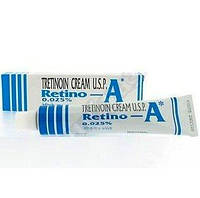 Tretinoin Retino, Третиноин - A 0.025 % Johnson & Johnson. 20 г . Оригинал! аналог. Крем от морщин и кожи.