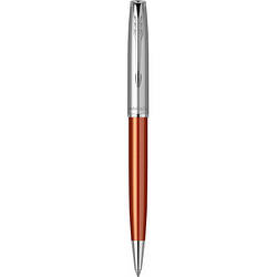 Ручка кулькова Parker SONNET Essentials Metal & Orange Lacquer CT BP 83 032