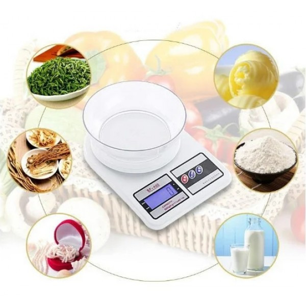 Ваги кухонні Electronic Kitchen Scale SF400-7, до 7 кг