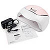 Лампа для манікюру 120W SUN BQ-V5 (LED+UV), Рожева / Світлодіодна лампа для нігтів / Лампа для полімеризації, фото 6