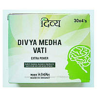 Тонік для поліпшення роботи судин і капілярів, Медха Ваті, 120 таб, Патандджі; Divya Medha Vati, Patanjali