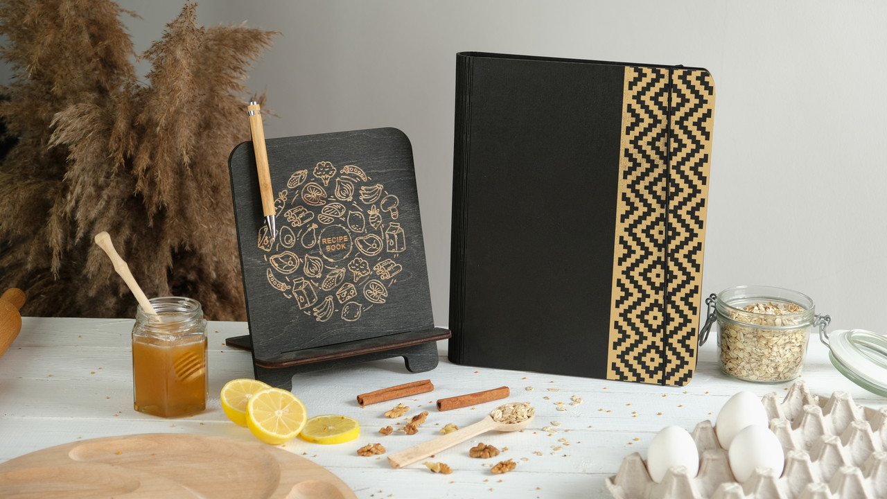 Книга для записів кулінарних рецептів "Recipe book" А5 22,5х17см, фото 1