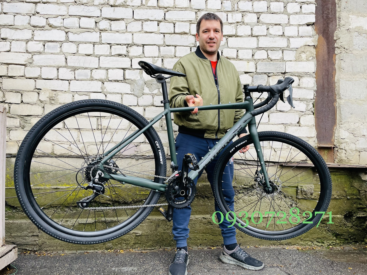 Гравійний велосипед DeMARCHE Gravel Point 28" SORA (рама L, 18S, 2х9)