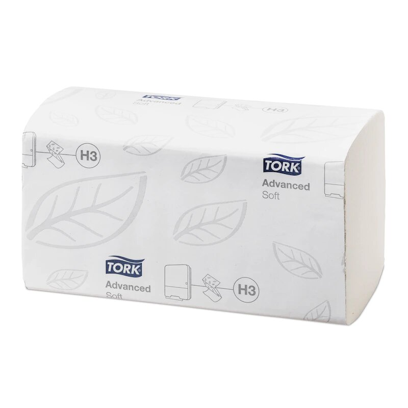 Аркушові рушники Tork 290143, додавання ZZ, 250 аркушів, 2 шари 290143