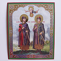 Лик Борис і Гліб святі, 10х12 см