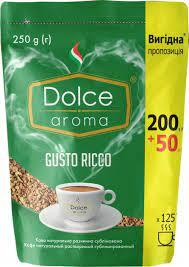 Розчинна кава Dolce Aroma Gusto Ricco 250 г