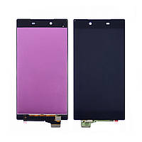 Дисплей для Sony E6833 Xperia Z5 Plus Premium Dual/E6853/E6883 з чорним тачскрином