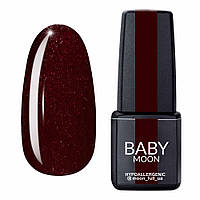 Гель-лак BABY MOON Dance Diamond Gel polish, 6 мл №10 Шоколадно-вишневый с шиммером