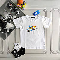 Біла  дитяча футболка Nike